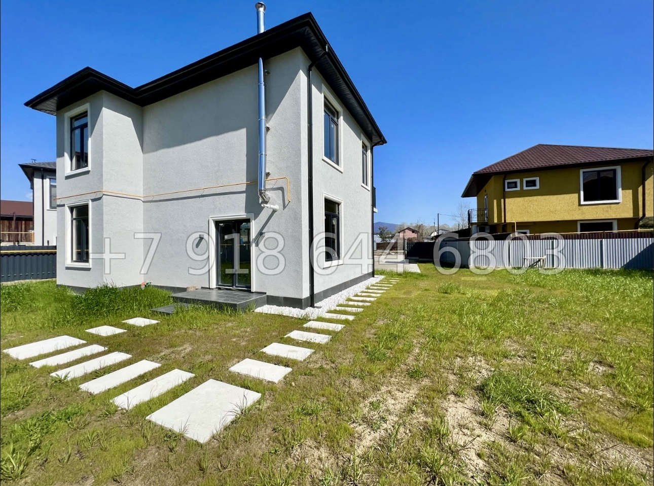 № 54 Б. Дом с большим участком земли в Адлере  - миниатюра 3