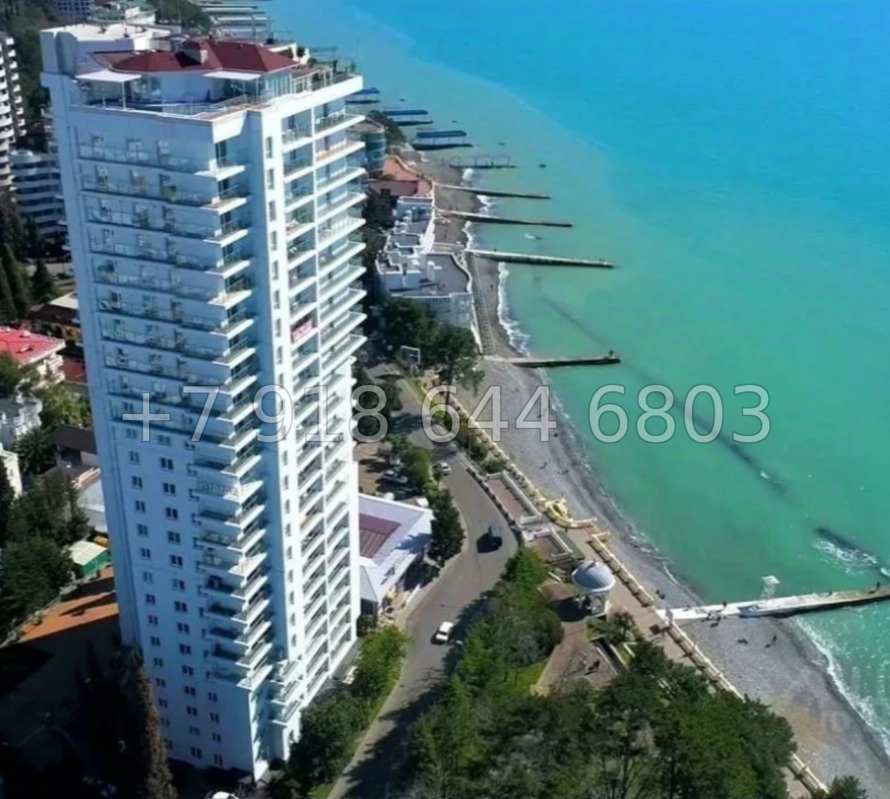 № 64 е. Квартира на море в центре города Сочи  - миниатюра 24