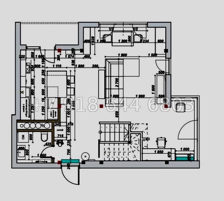 № 130 р. Пентхаус в Адлере.Большая квартира в Адлере ЖК Монте Кристо - миниатюра 24