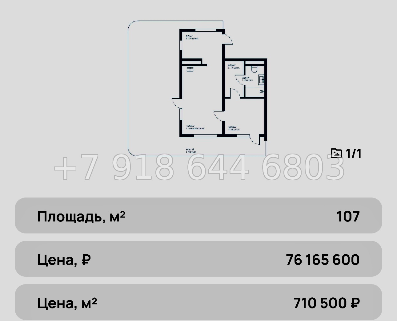 № 13 ю. АК Птица апартаменты которые растут постоянно в цене - миниатюра 41
