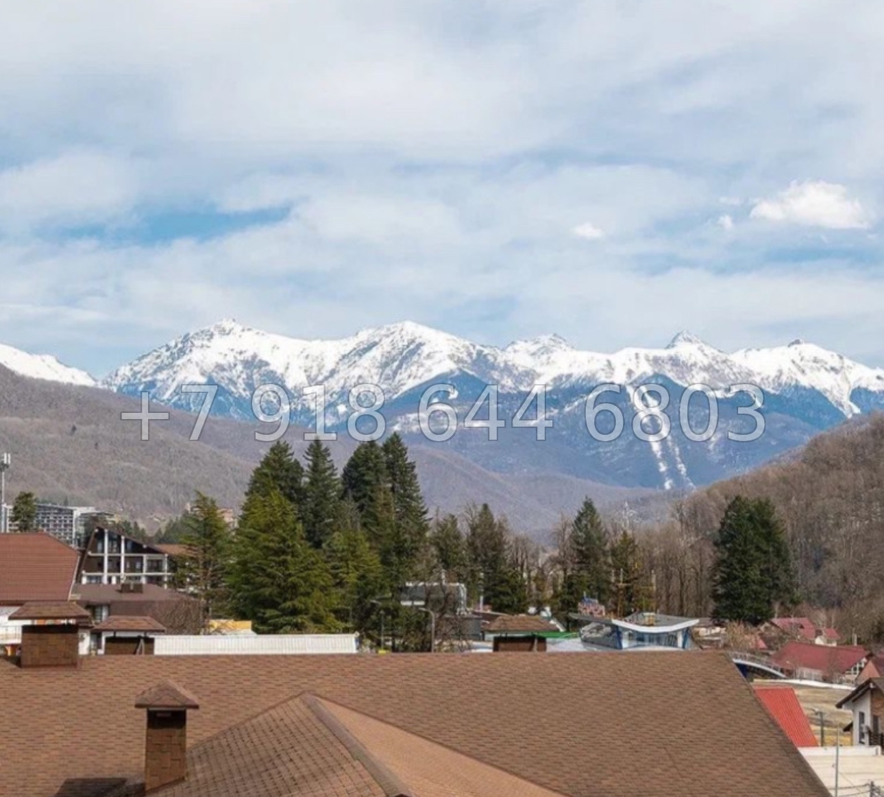 № 34 и. Двухэтажная квартира на Красной Поляне  - миниатюра 6