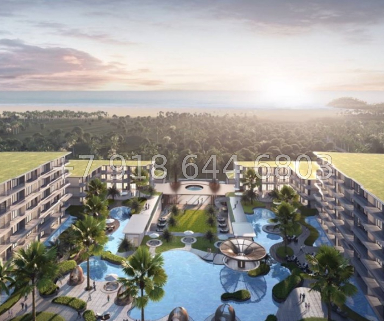 № 3. Пхукет AYANA Heights Seaview Residence T.H. Group Phuket Co., Ltd Банг Тао пляж район - миниатюра 20