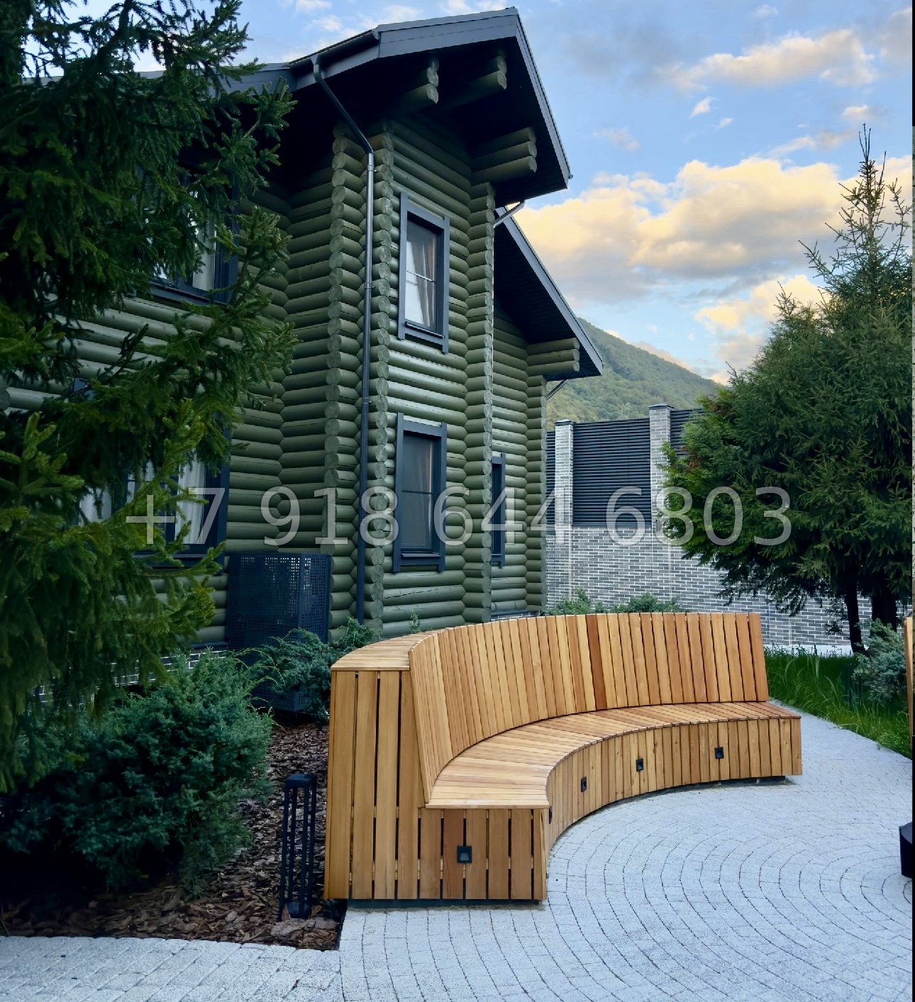 № 48 п. Дом из бруса на Красной Поляне  - миниатюра 2