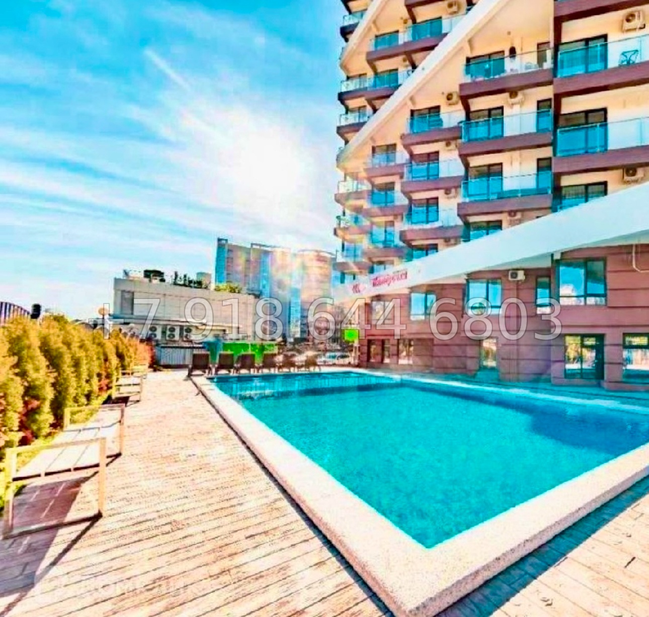 № 361 р. Квартира у моря в Сочи с бассейном  - миниатюра 5