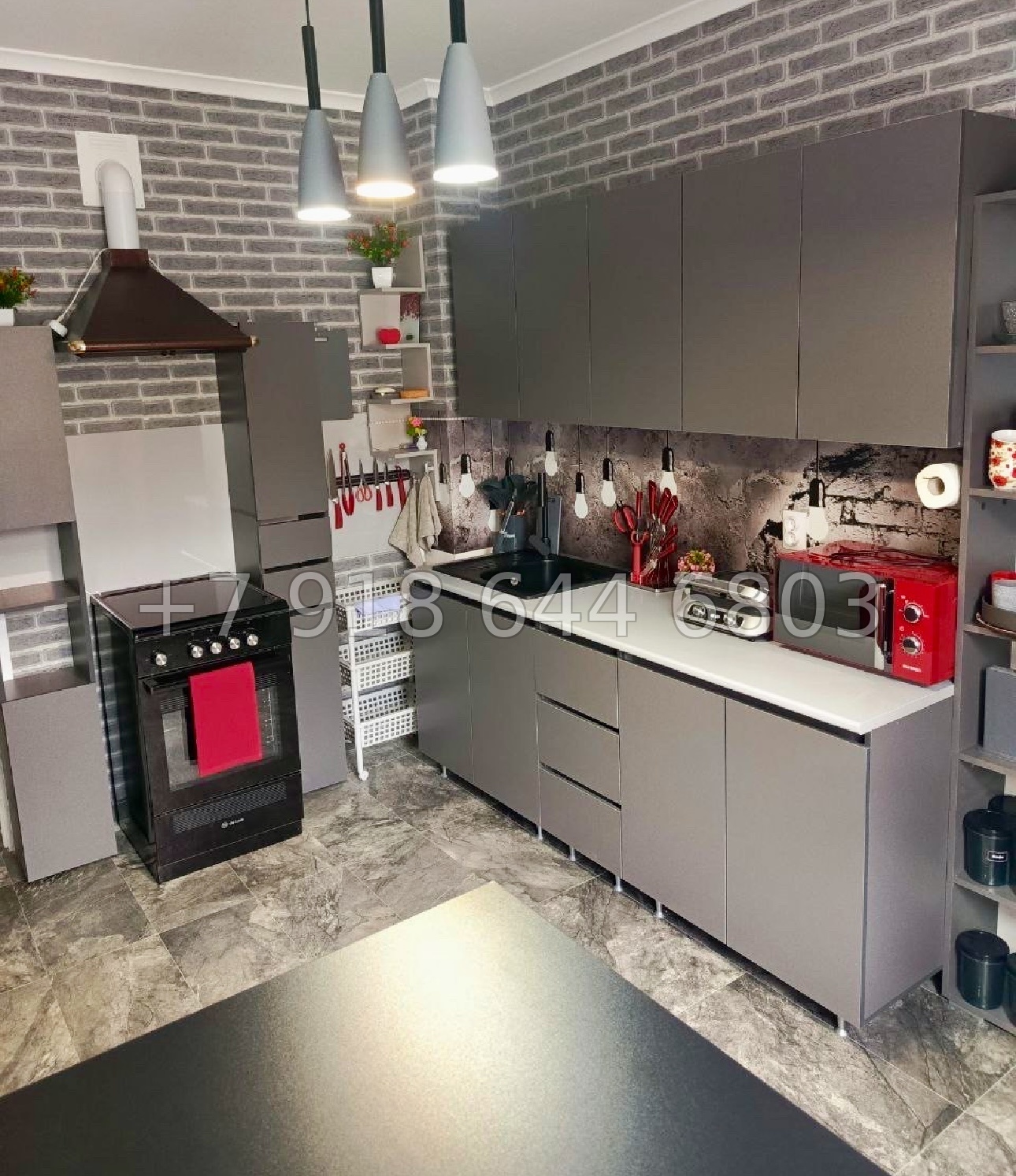 № 52р. Квартира двухкомнатная в новом доме с ремонтом и мебелью  - миниатюра 2