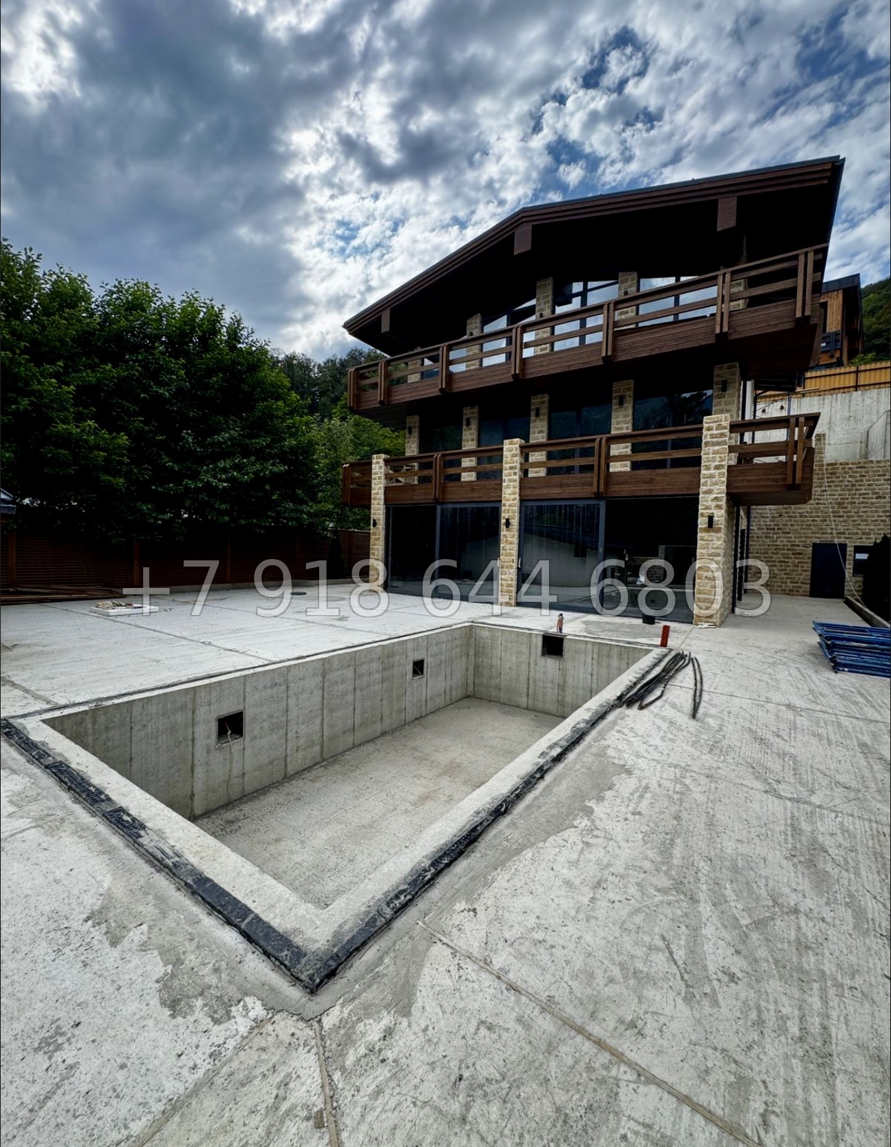 № 14 М. Дом на Красной Поляне с бассейном  - миниатюра 3