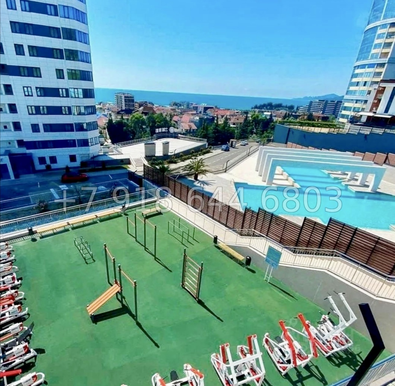 № 41п. Квартира у моря в Адлере ЖК Морская Симфония 2 - миниатюра 17