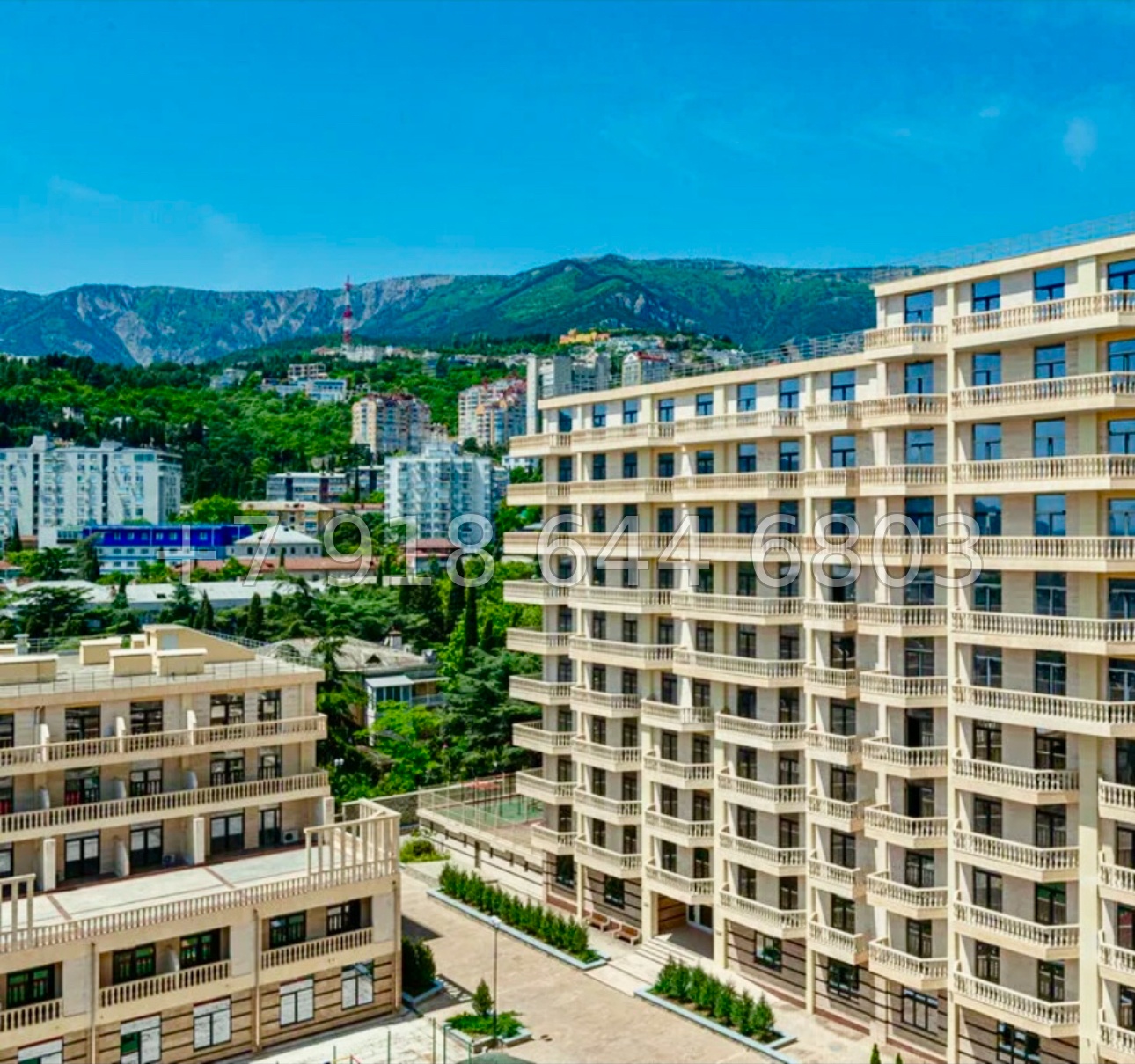 № 53 г. Трёхкомнатная квартира в центре города Ялты  - миниатюра 18