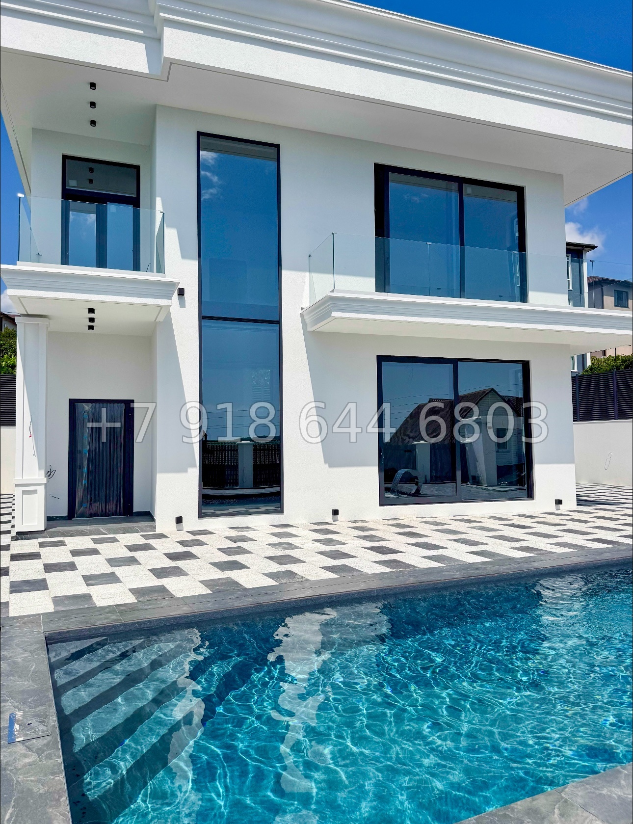 № 10 В. дом с бассейном в Адлере  - миниатюра 2