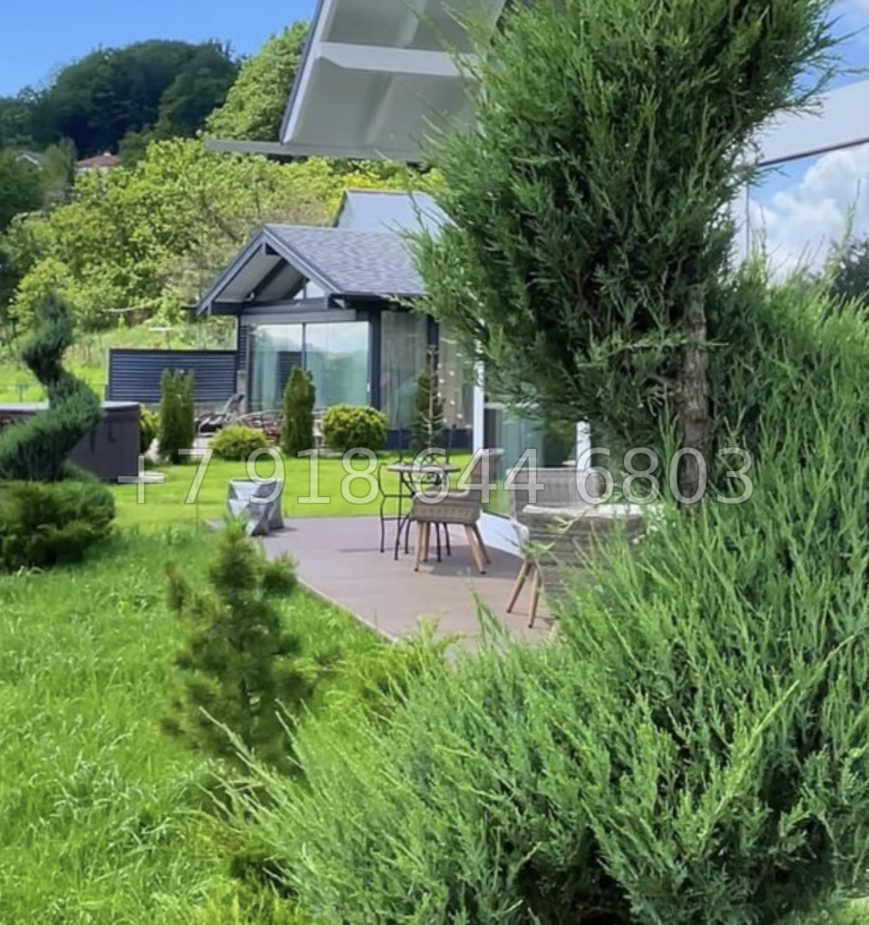 № 94 в. Дом в Галицыно по дороге на Красную Поляну  - миниатюра 6