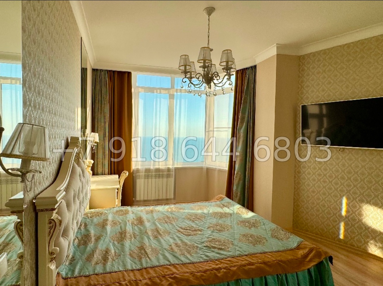 № 132 р. Квартира с бассейном. Квартира с видом на море в Сочи  - миниатюра 2