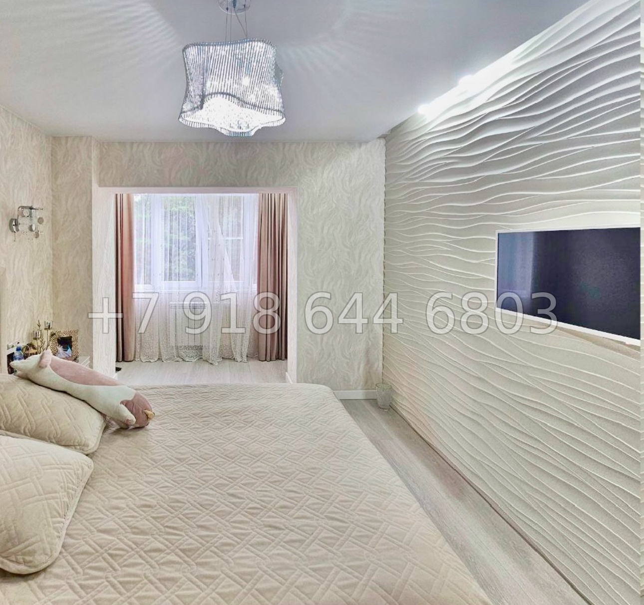 № 388 р. Трёхкомнатная квартира в городе Сочи  - миниатюра 14