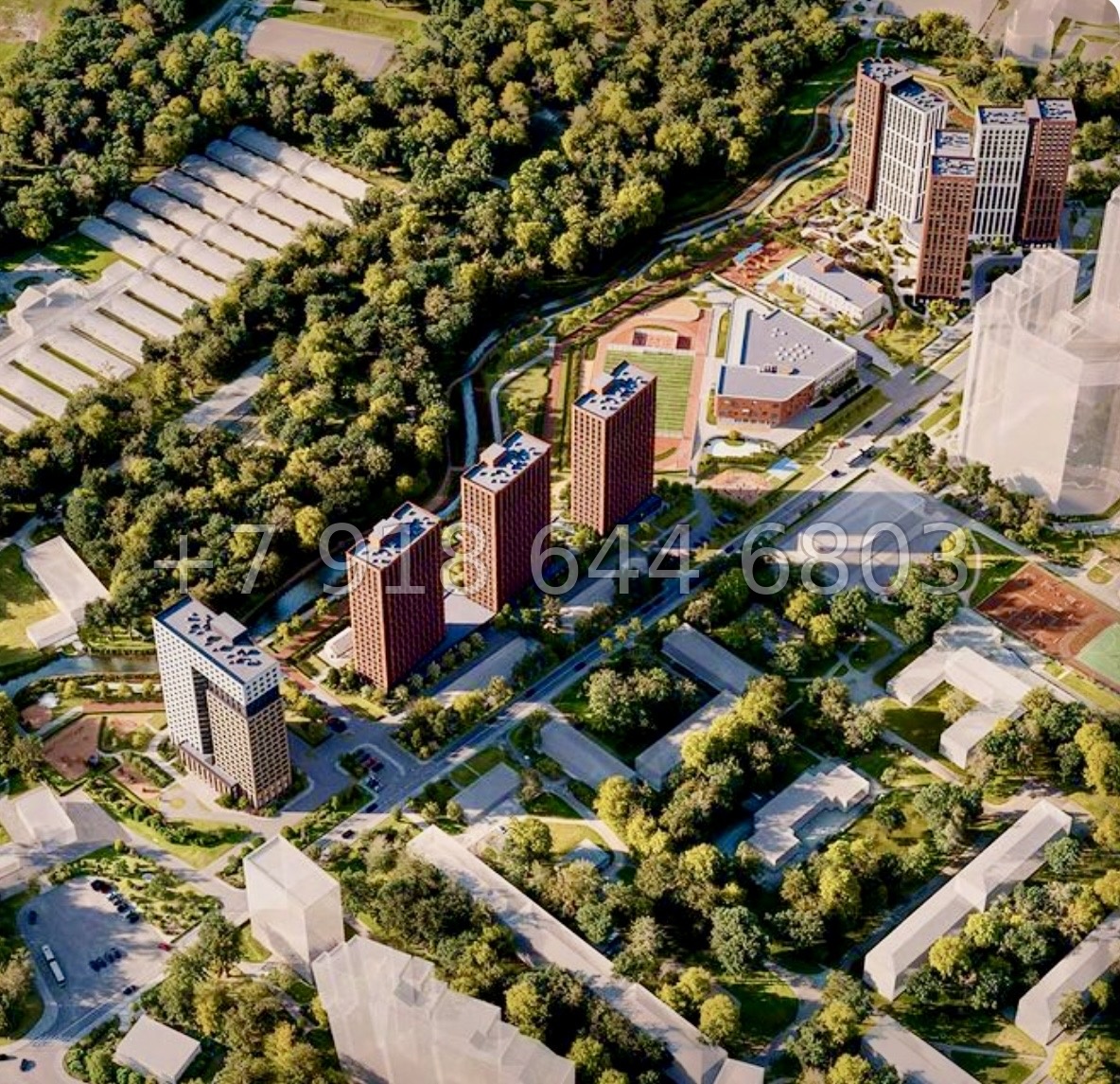 № 74 в. Метро Пролетарская. ЖК Речной Квартал Санкт Петербург  - миниатюра 6