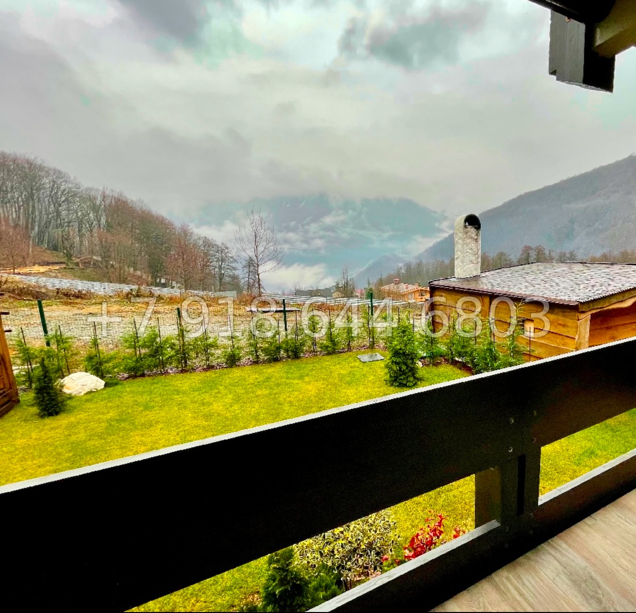 № 42 м. Дом на Красной Поляне. Вид на горы - миниатюра 15